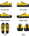 Yellow Saucy Unlimited Classic Low Top Canvas Shoes