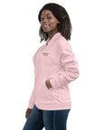 Saucy Unlimited Small Black Logo Light Pink Jacket