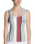 Saucy Unlimited Signature Fabric Pattern Tank Top