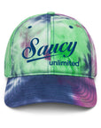 Saucy Unlimited Blue Logo Tie Dye Hat 2