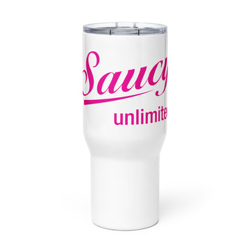 Saucy Unlimited Travel Mug With A Handle