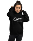 Saucy Unlimited White Logo Hoodie