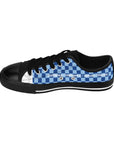 Saucy Unlimited Blue Checkers/White Type BUTTERFLIES