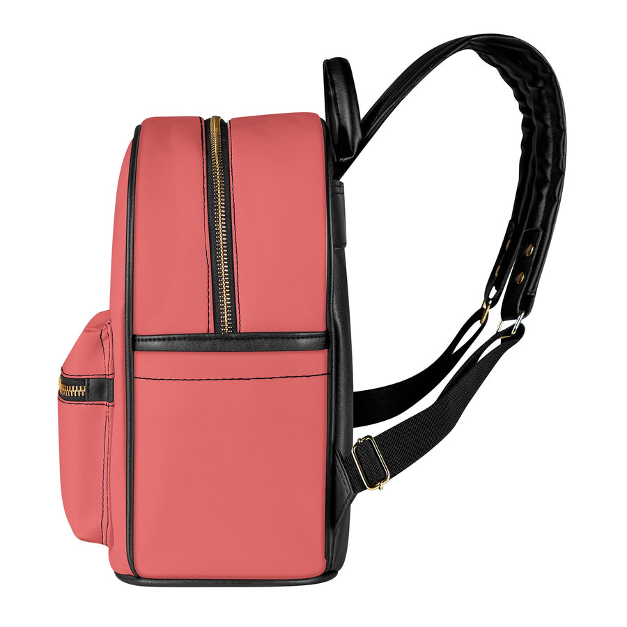 Saucy Unlimited Pink Mini Backpack / Purse, Black Logo