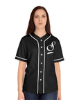 Saucy Unlimited Black with White "S" and Logo Baseball Jersey