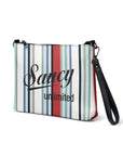 Saucy Unlimited Signature Fabric Pattern Crossbody Bag
