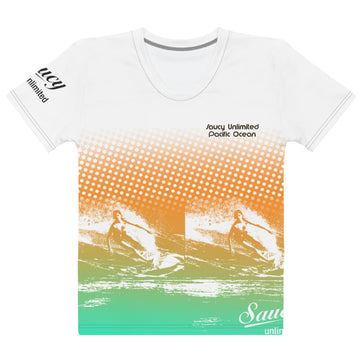 Saucy Unlimited Female Surfer Women's T-shirt