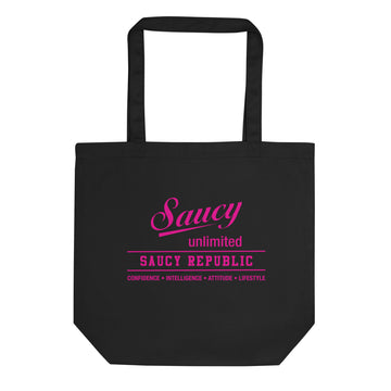 Saucy Unlimited Pink Republic Flag Tote