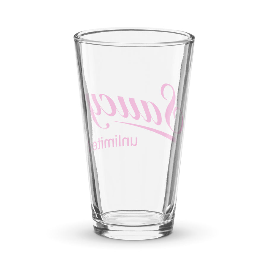 Saucy Unlimited Pint Glass