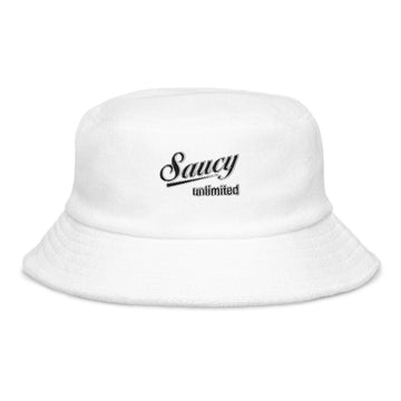 Saucy Unlimited Terry Cloth Saucy Unlimited Logo Bucket Hat