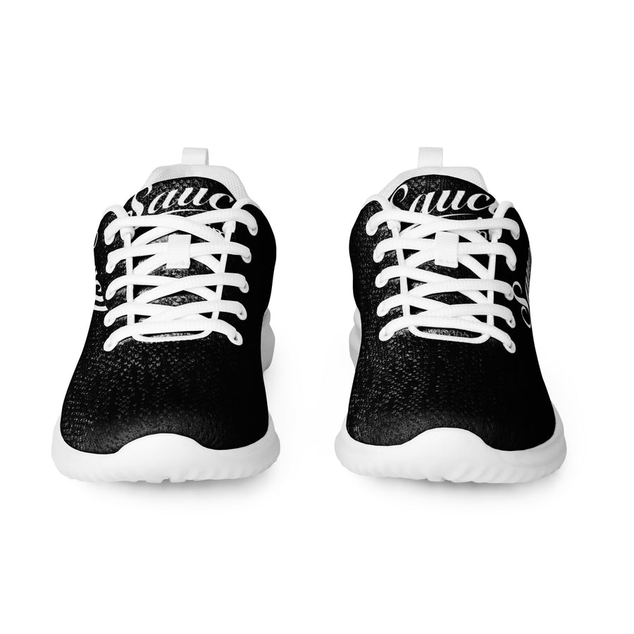 Saucy Unlimited White Logo Black Shoes