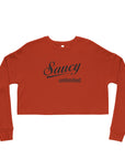 Saucy Unlimited Logo Crop Sweatshirt